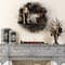 Glitzhome® 18"L Halloween Wooden & Metal White Ghost Silhouette Countdown Table Sign